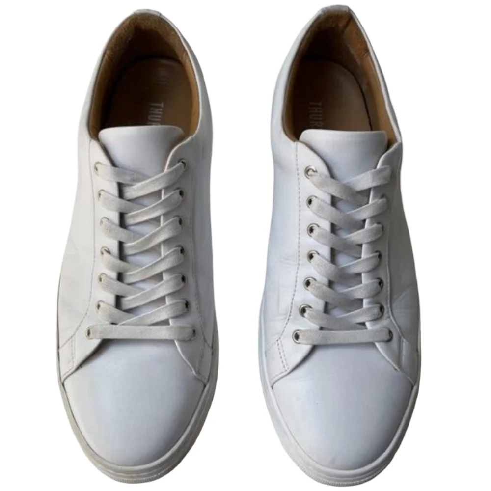 Thursday Boot Company Premier Low Top sneakers in white Italian leather. Size 10